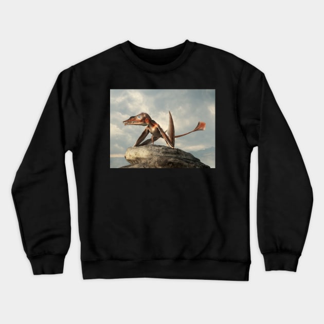 Eudimorphodon Crewneck Sweatshirt by DanielEskridge